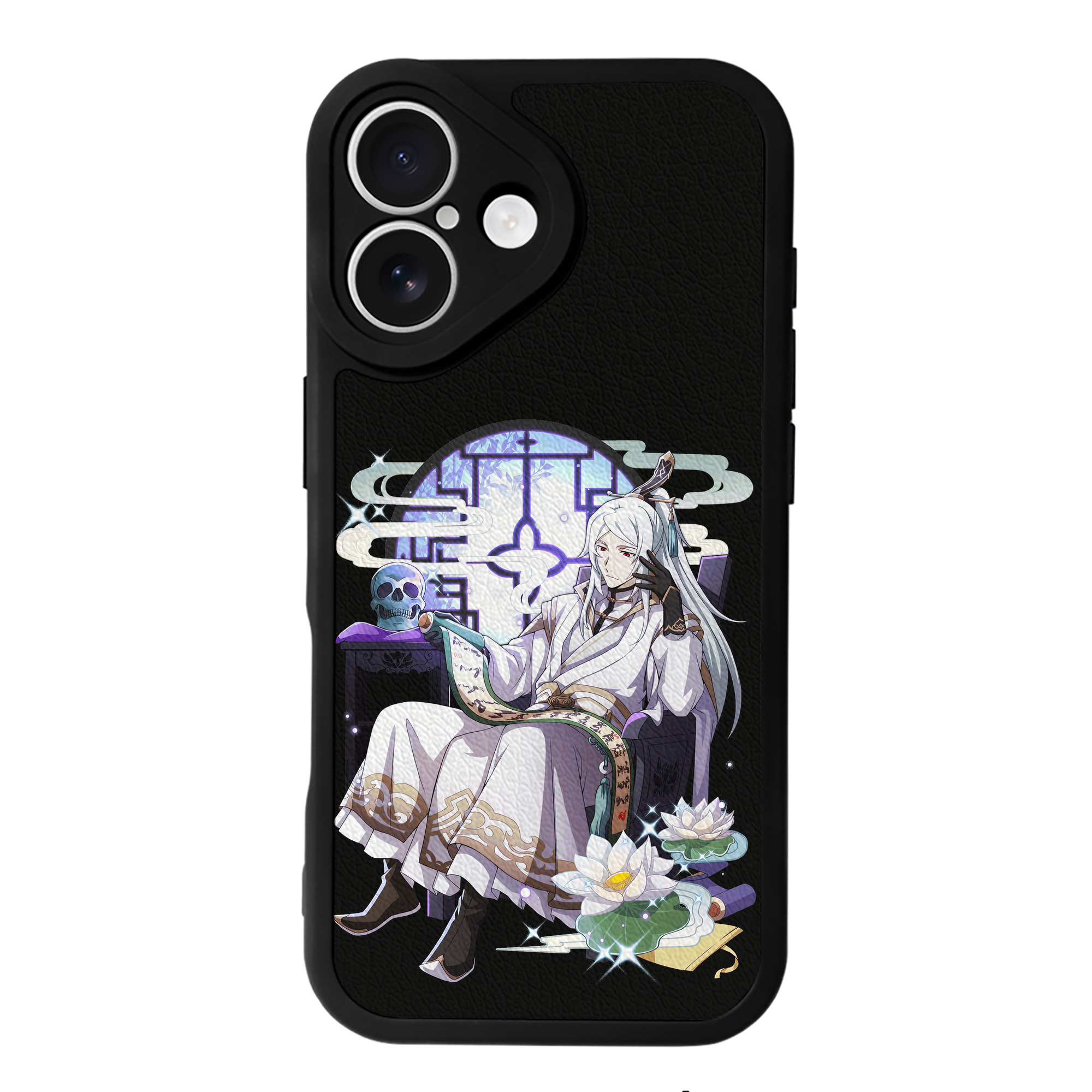 （画像用） 文豪ストレイドッグス Bungo Stray Dogs 【iPhone 16シリーズ対応】シリコンスマホケース（レザー調） 材質：シリコン